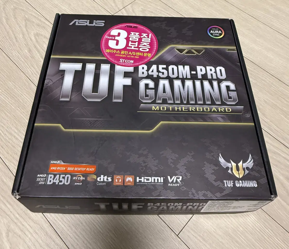 아수스 TUF B450M Pro+AMD 라이젠 7 3700x 램 64GB